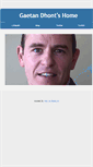 Mobile Screenshot of gaetandhont.be